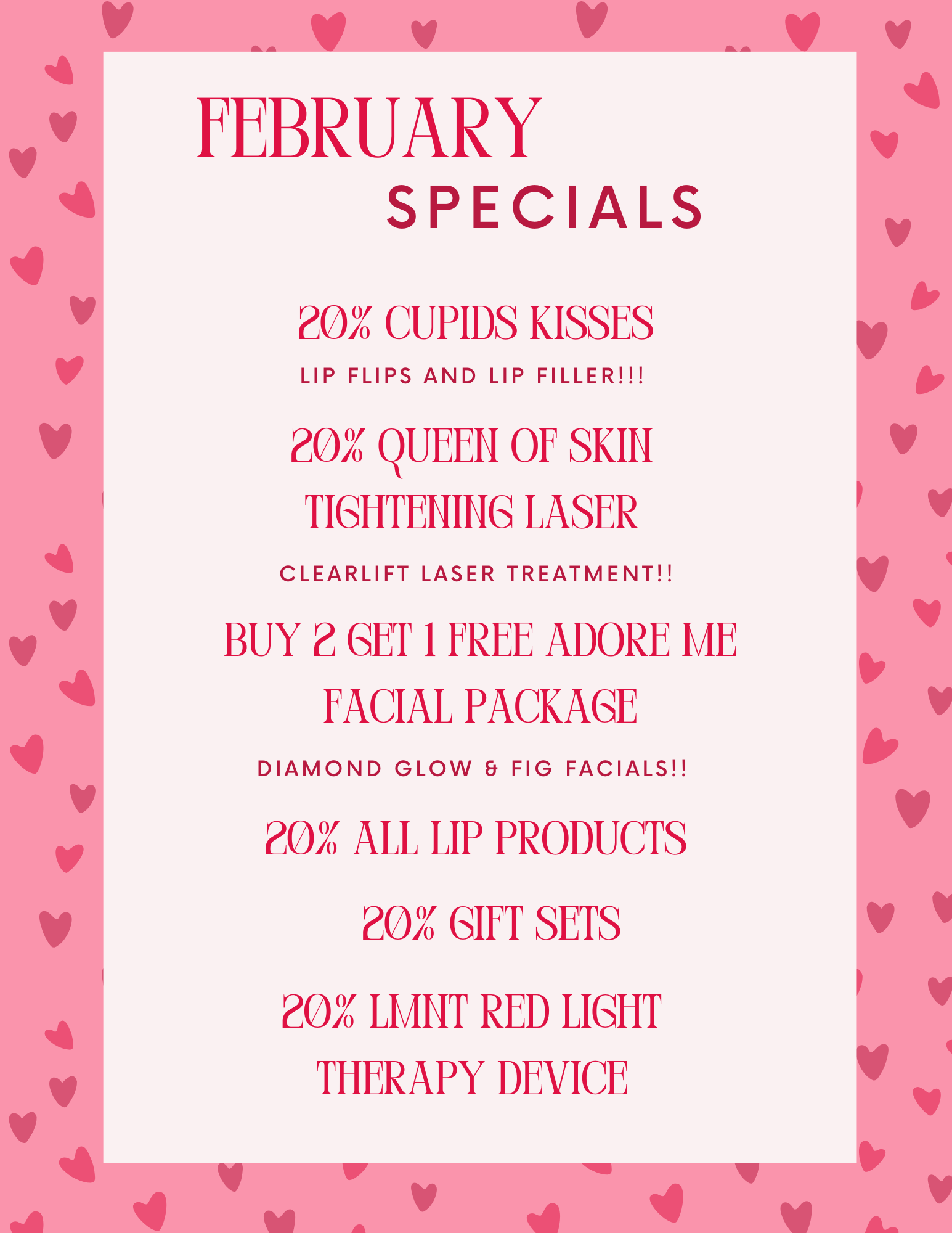 fig med spa specials tulsa