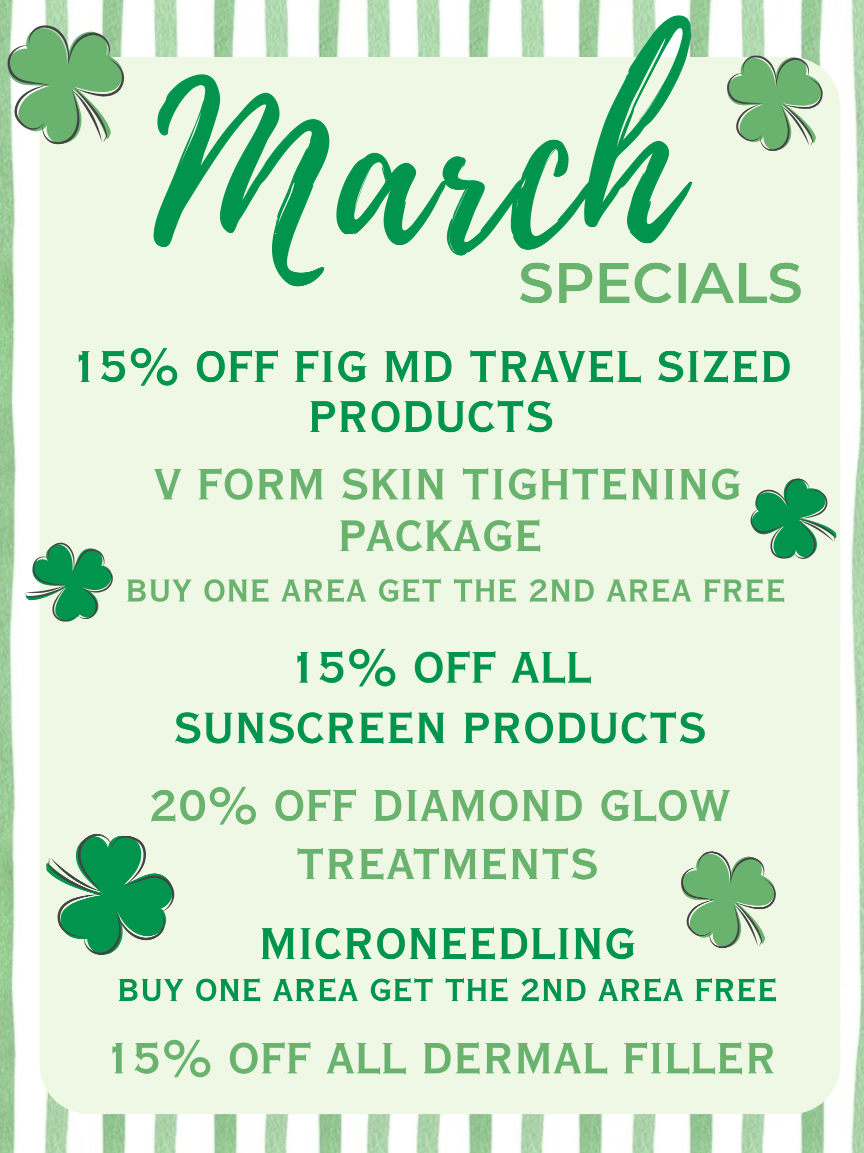 fig med spa specials tulsa